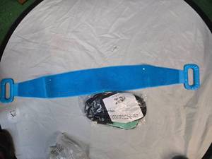 lot 21 image: Lot of Hot and Cold Therapy Socks & 24 Long Shower Back Scrubber  Brand New