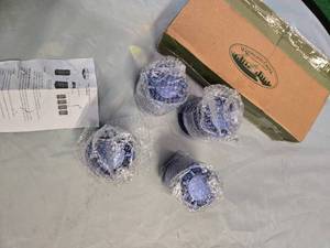 lot 25 image: Lot of 4 sets of 12 LED Lanterns