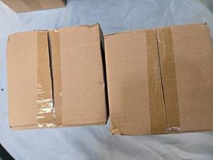 lot 57 image: Lot of 2 Glass Storage Jars  Brand New