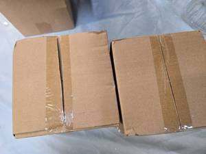 lot 81 image: Lot of 2 Glass Storage Jars  Brand New