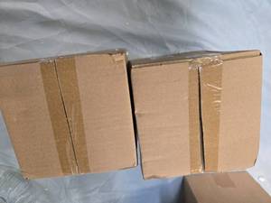 lot 84 image: Lot of 2 Glass Storage Jars  Brand New