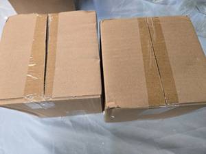 lot 88 image: Lot of 2 Glass Storage Jars  Brand New