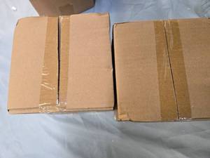 lot 90 image: Lot of 2 Glass Storage Jars  Brand New