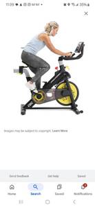 lot 169 image: ProForm Tour de France CBC Exercise Spin Bike  Brand New Condition Assembled