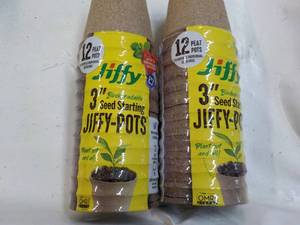 24 ct 3 Jiffy Seed Starting Jiffy ...