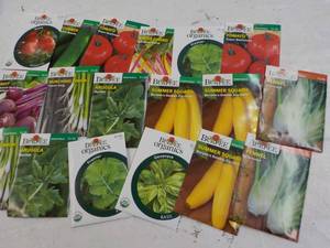 Burbee Organics Vegetable Seeds...