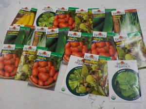 Burbee Organics Vegetable Seeds...