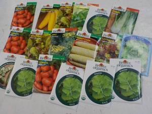 Burbee Organics Vegetable Seeds...