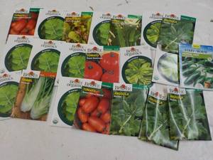 Burbee Organics Vegetable Seeds...