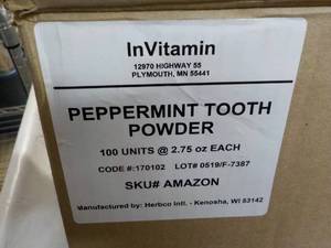 Case of 100 ct 2.75 oz InVitamin Pe...