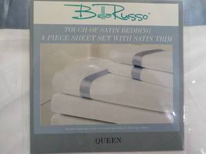 Bella Russo 4 pc Queen Sheet Set...