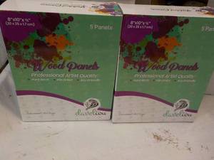 10 panels Daveliou 8 x 10 Stretche...
