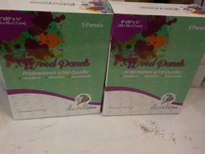 10 panels Daveliou 8 x 10 Stretche...
