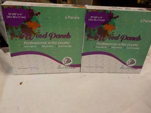 8 Wood Panels Daveliou 12 x 12...