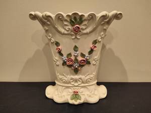 Vintage Capodimonte Style Vase