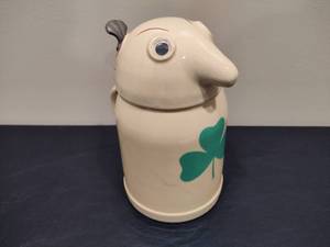 Vintage WEBCO Schultz & Dooley Ceramic Shamrock Stein