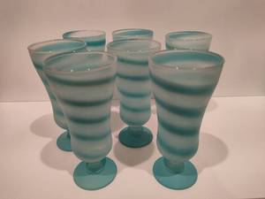 Fun Frosted Sundae Glasses