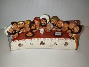 Last Supper Clay Miniatures