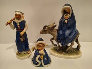 Vintage W. GOEBEL Nativity Flight Into Egypt