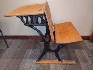 Vintage Sears Roebuck & Co School Desk