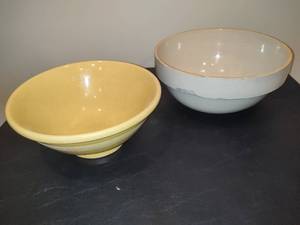 Two Large Serving Bowls