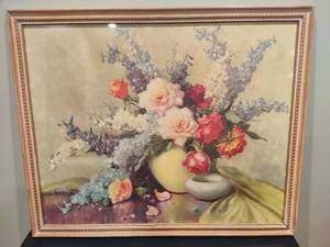 Floral Framed Art