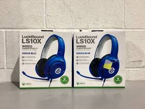 lot 506 image: LucidSound LS10X Wired Gaming Headset for Xbox Series XS - Shock Blue