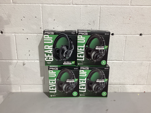 lot 525 image: LOT OF 4 RIG 300 PRO Wired Over-Ear Headset