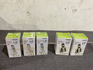 lot 157 image: LOT OF 5 Vtech Cordless Phones