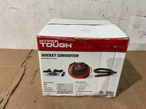 lot 275 image: HyperTough 5 Gallon WetDry Vacuum Powerhead Bucket Head Converter