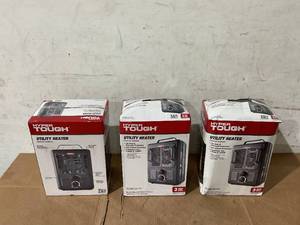 lot 317 image: LOT OF 3 Hyper Tough 1500W Milkhouse Utility Heater
