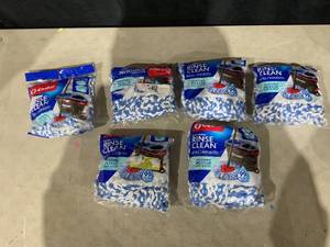 lot 382 image: LOT OF 6 O-Cedar Easywring Rinse Clean Mop Head