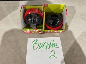 lot 402 image: LOT OF 2 Lightshow The Grinch  Shadowlights LED Projector