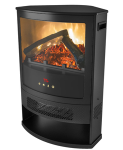 lot 63 image: Better Homes & Gardens New Electric Corner Stove Heater with Remote