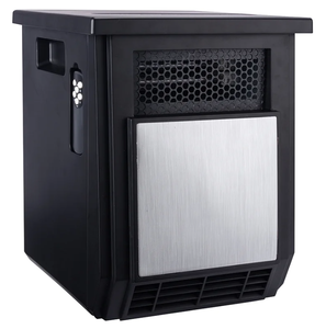 lot 89 image: Mainstays 4 Element Infrared Quartz Cabinet Heater with Remote