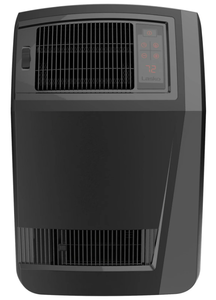 lot 90 image: Lasko Black 1500W Cyclonic Ceramic Console Electric Space Heater with Timer