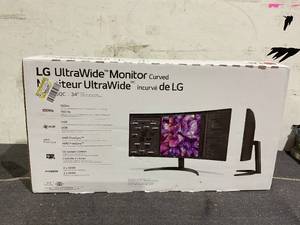 lot 73 image: LG UltraWide Monitor Curved