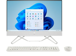 lot 29 image: HP 24 All-in-One PC, Intel Core i3-1215U, 8GB RAM, 256GB SSD, Touchscreen, Windows 11 Home