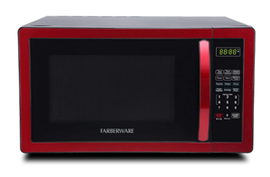 lot 100 image: Farberware Classic FMO11AHTBKN 1.1 Cubic Foot 1000-Watt Microwave Oven