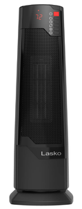 lot 106 image: Lasko 22 1500W Oscillating Ceramic Tower Space Heater