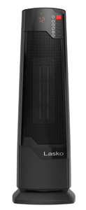 lot 134 image: Lasko 22 1500W Oscillating Ceramic Tower Space Heater with Remote