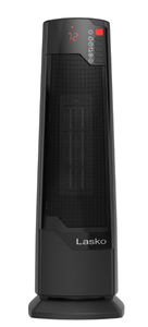 lot 170 image: Lasko 22 1500W Oscillating Ceramic Tower Space Heater with Remote
