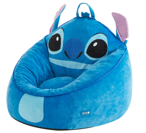 lot 227 image: Disney Stitch Compressed Foam Bean Bag Chair for Kids