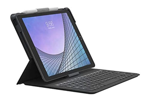lot 342 image: ZAGG - Messenger Folio 2 - Tablet Keyboard & Case for 10.2 iPad, 10.5 iPadAir 3, iPad 10.2 (Gen 9, 8, 7)