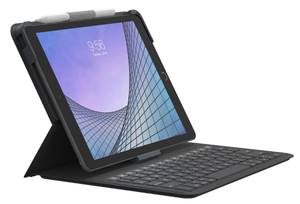 lot 343 image: ZAGG Messenger Folio 2 Tablet Keyboard & Case, Laptop-Style Keys, Built-in Stand for 10.9 10th GEN iPad