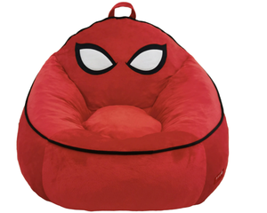 lot 376 image: Marvel Spiderman Compressed Foam Bean Bag Chair for Kids