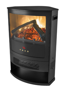 lot 667 image: Better Homes & Gardens New Electric Corner Stove Heater