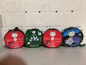 lot 557 image: LOT OF 4 Members Mark Super Bright LED Mini Lights Warm White 43