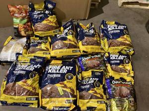 lot 558 image: LOT OF 13 Over n Out Advanced  Fire Ant Killer Granules