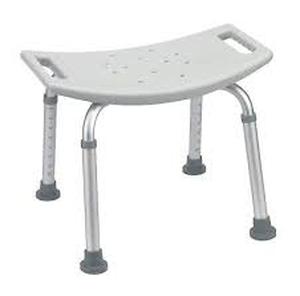 lot 3 image: Drive Medical Bathroom Safety Shower Tub Bench Chair, Gray